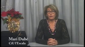 Missatge Cap d'Any: Mari Dubé, CiU l'Escala