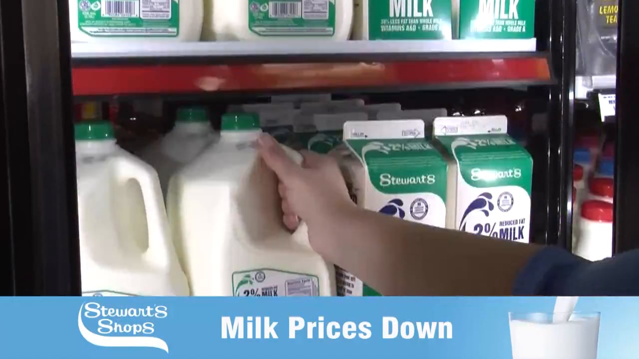 Stewart's Milk Prices Down on Vimeo