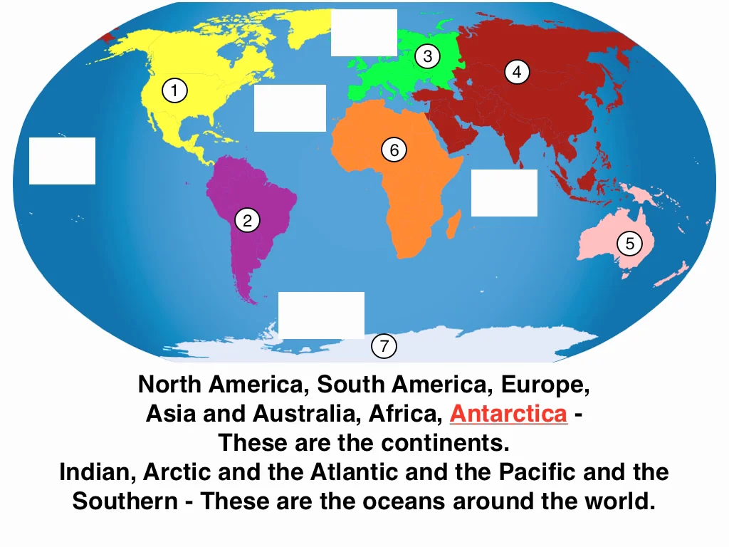 Continents countries cities. Континенты на английском. Страны и континенты на английском языке. Continents and Oceans. Страны и континенты на английском языке 5 класс.