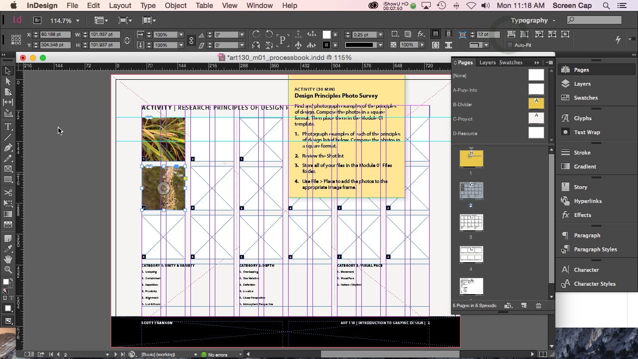 InDesign Photo Principles | File > Place on Vimeo