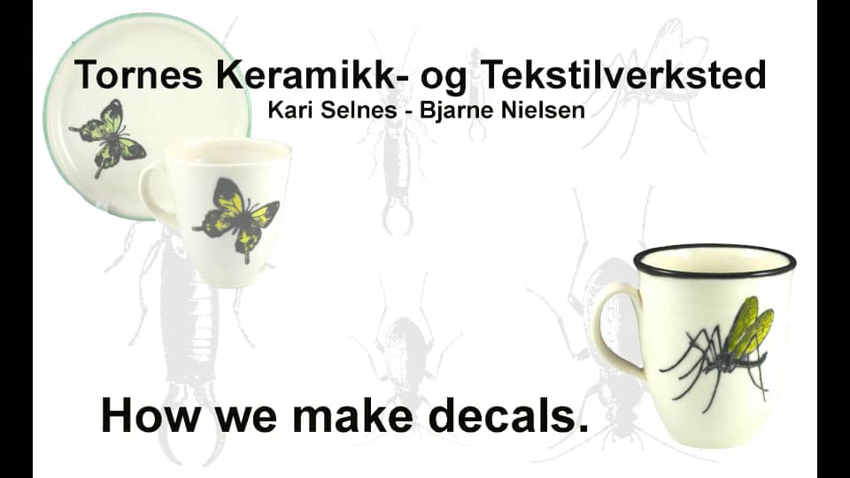 How we make ceramic decals from scratch. on Vimeo