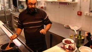 XX Mostra: Risotto ai fagioli e radicchio
