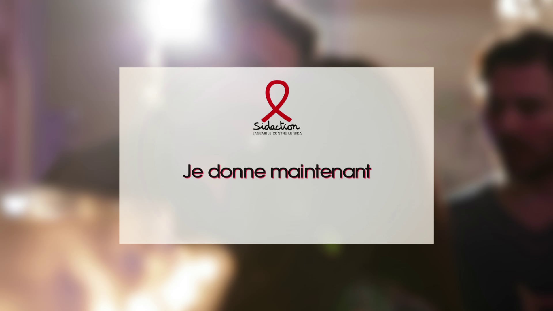 Sidaction - Appel aux dons - 2017