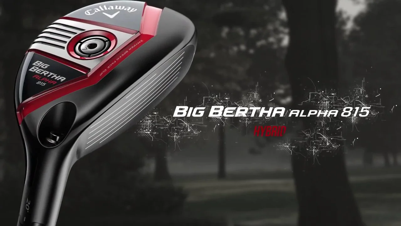 Product Display Callaway Big Bertha Alpha 815 Hybrid at