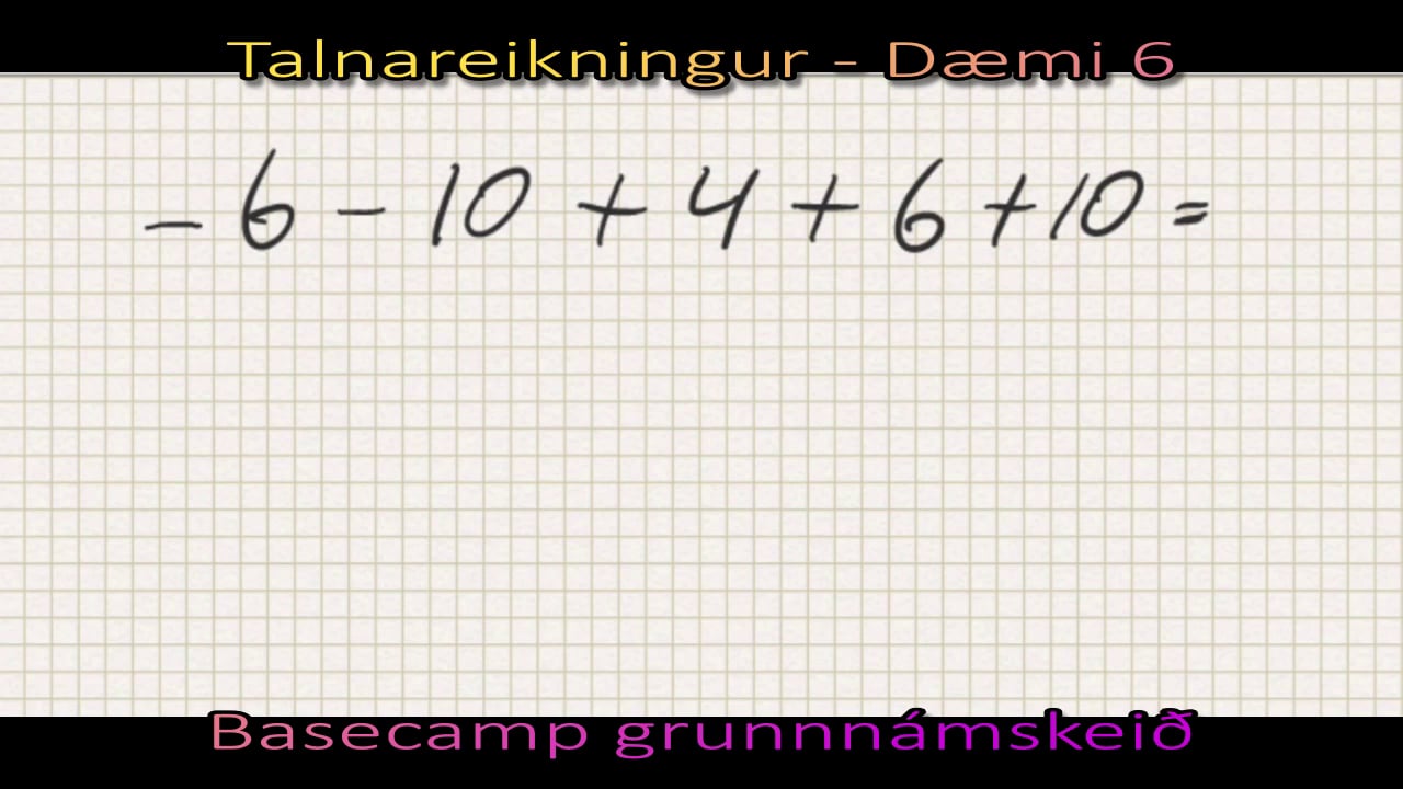 Dæmi 06