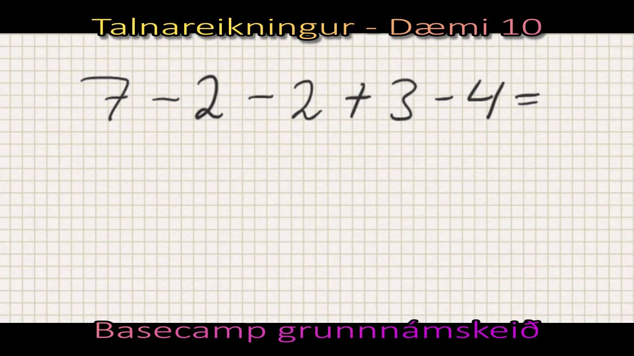 Dæmi 10