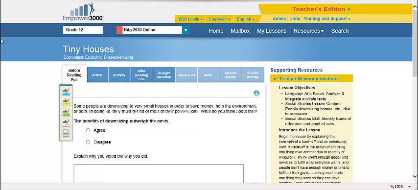 Using Achieve 3000 Lesson 1 on Vimeo