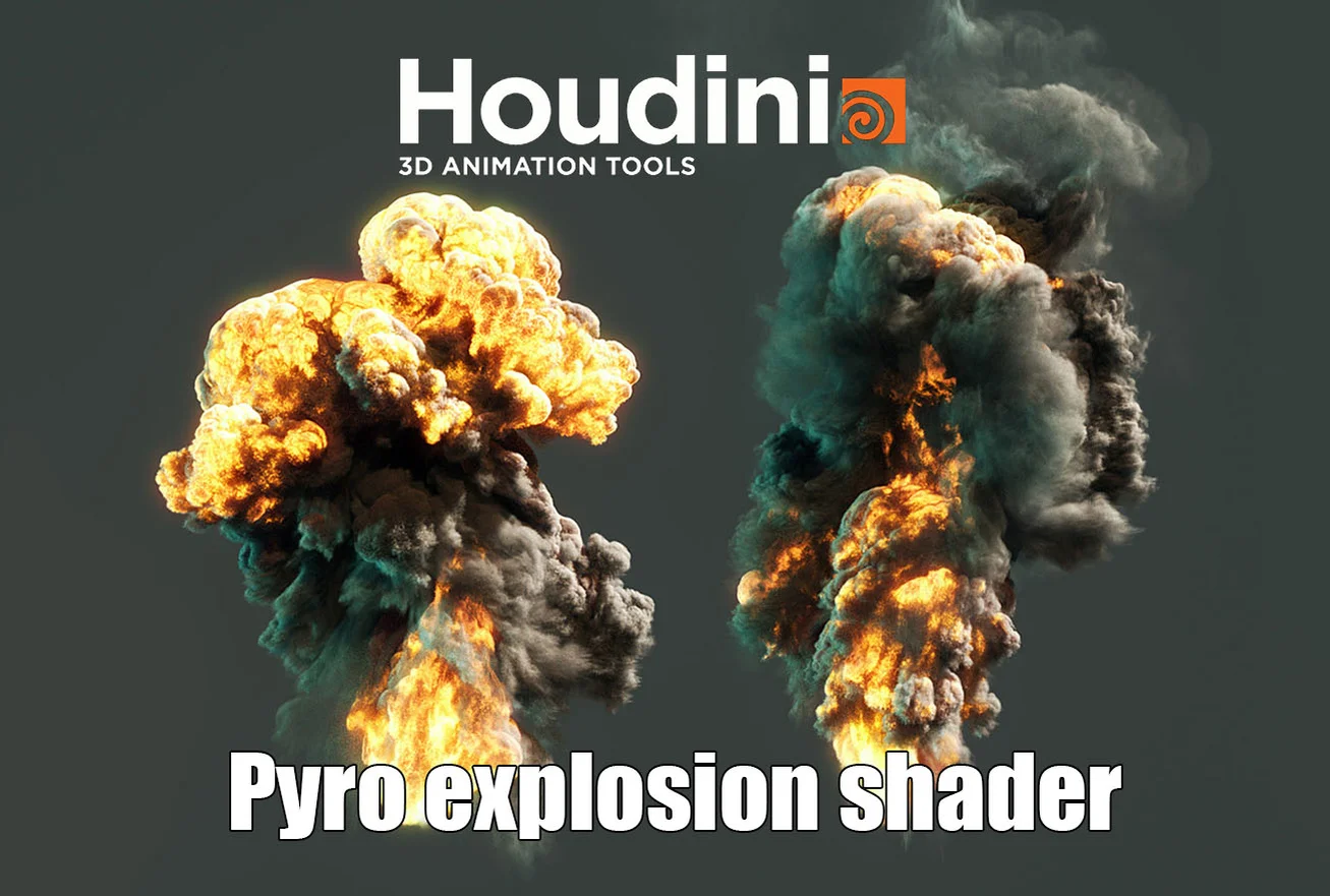 Tutorial Pyro explosion shader