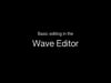 Wave Editor: Basic Editing