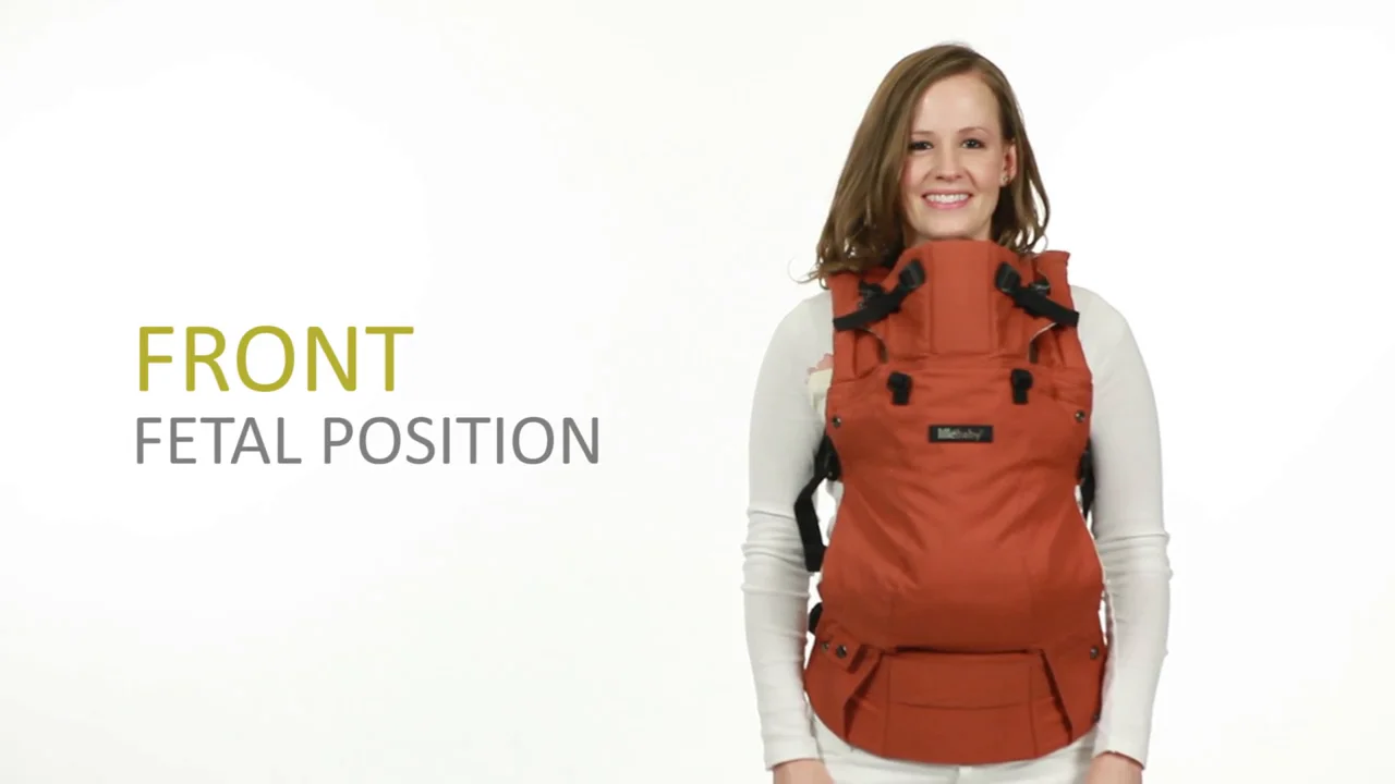 LILLEbaby COMPLETE Baby Carrier Fetal Position Carry Instructions