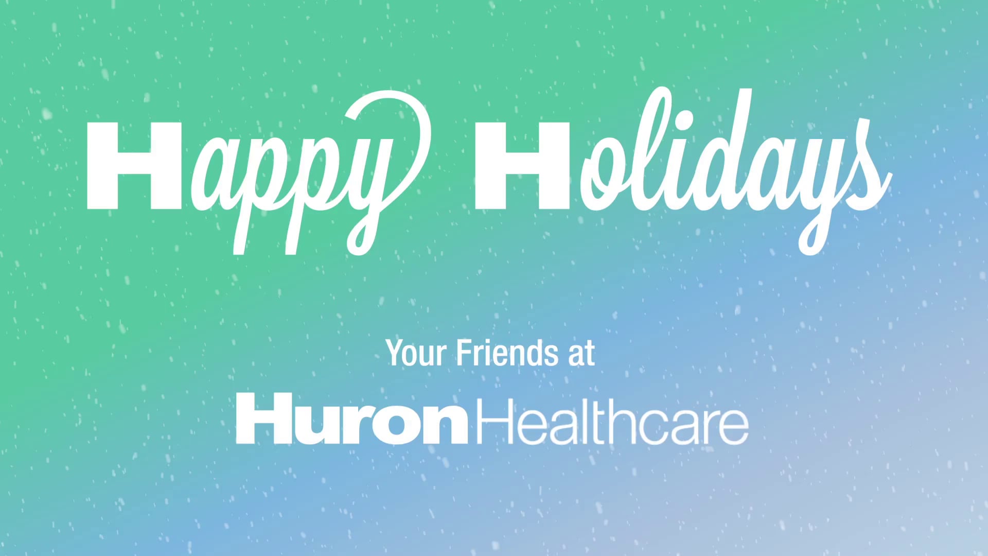 Huron Healthcare Holiday Card Animation on Vimeo