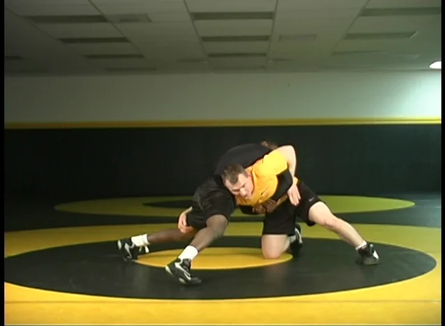 Double Leg Head Drive - Cary Kolat Wrestling Moves 