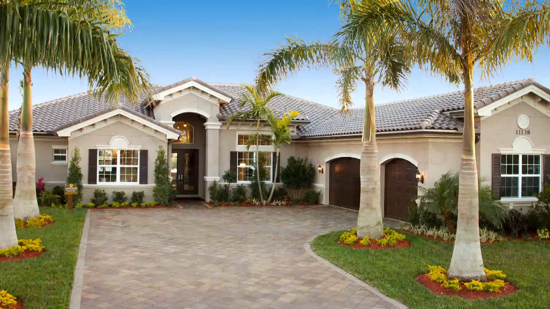 The Cypress Grande Model Home The Preserve at Bay Hill Estates, West