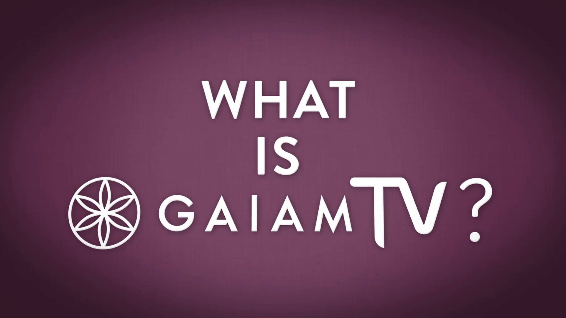 What is Gaiam TV on Vimeo