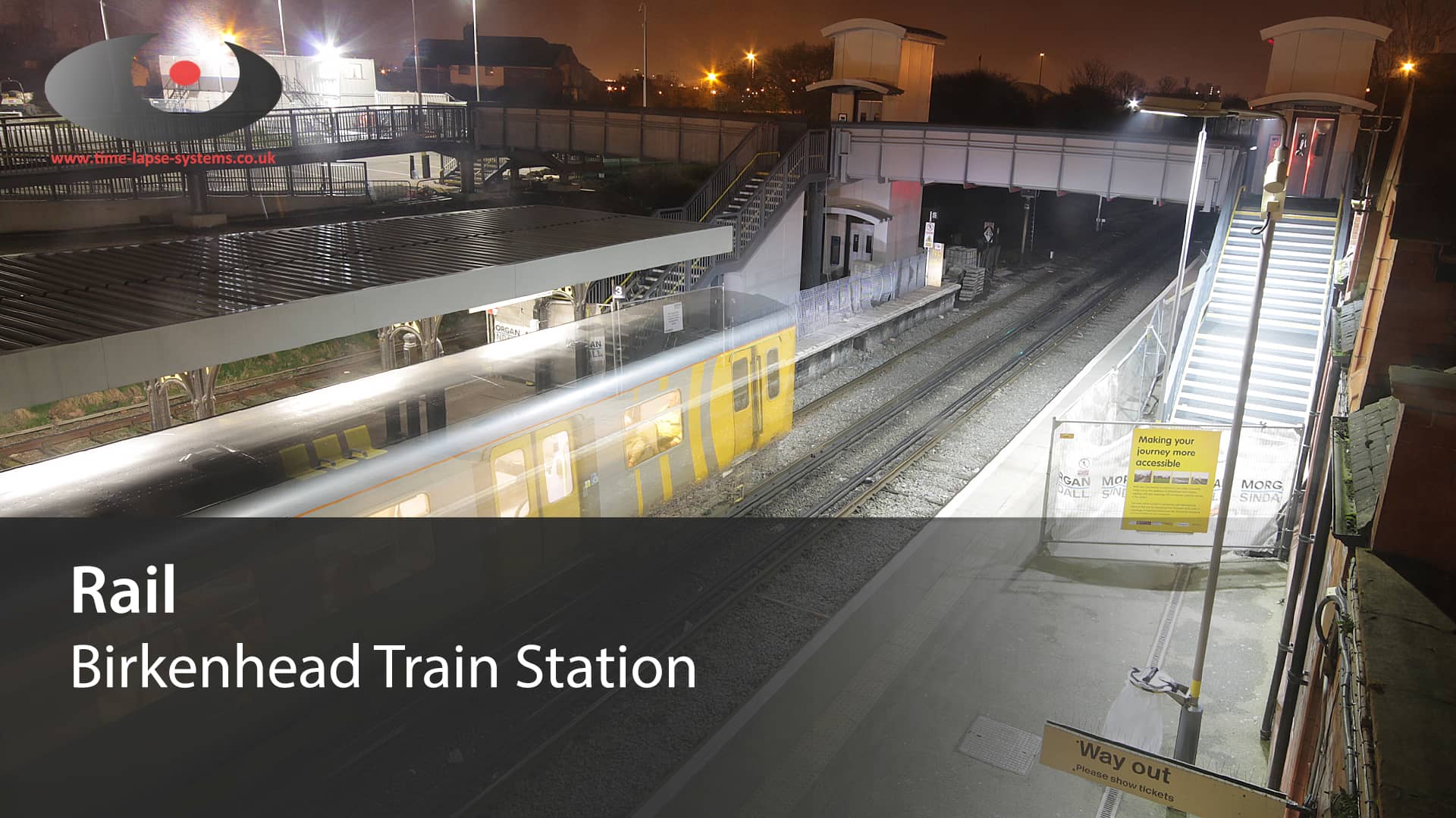 Birkenhead Train Station rail timelapse on Vimeo