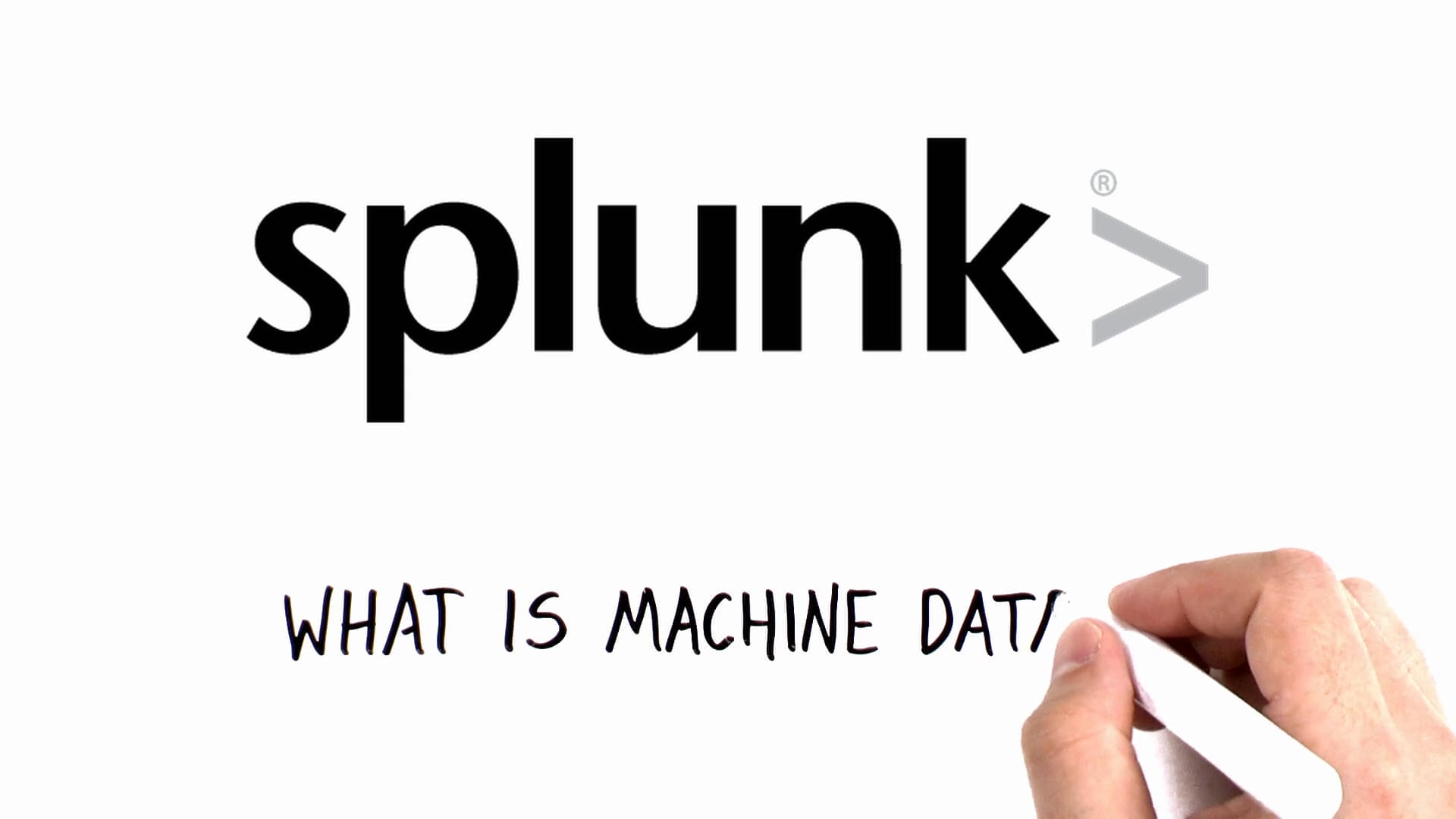 SPLU Machine Data: Whiteboard example