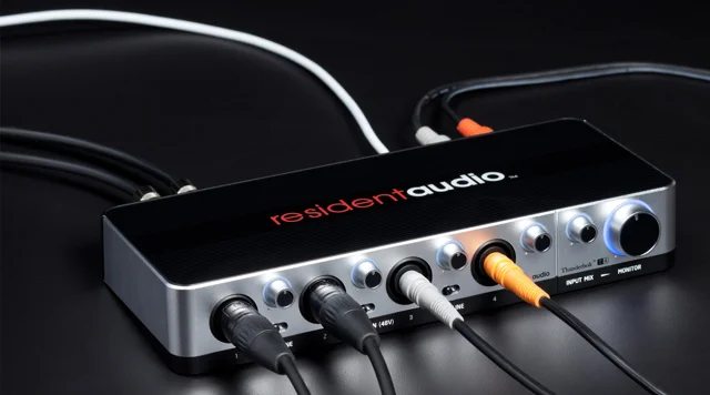 Resident Audio T4 Thunderbolt Audio Interface Review by Vespers