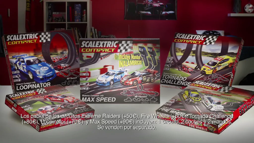 Circuitos 2025 scalextric compact