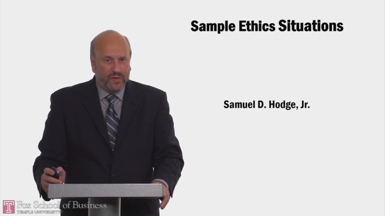 Login to view Sample Ethics Situation