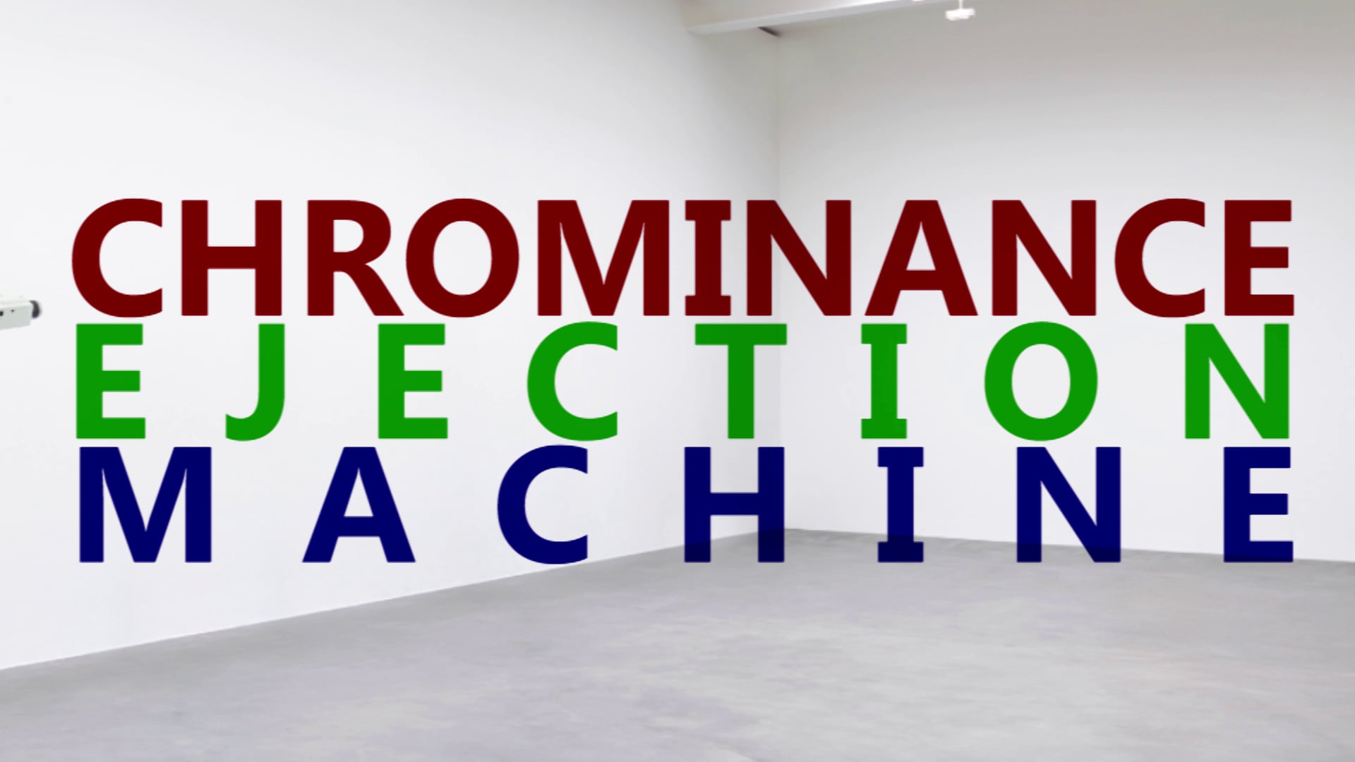 Simulation of Chrominance Ejection Machine
