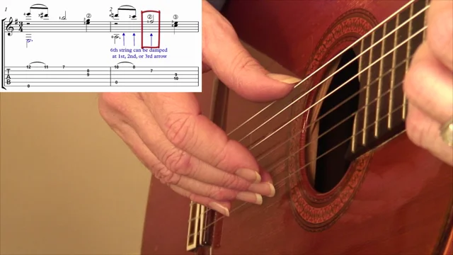 String Damping Part 1 Video 8 Adelita Choosing When to Damp