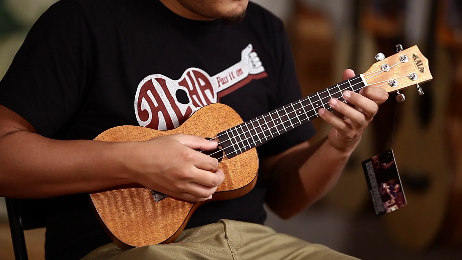 The Ukulele Site | Kala KA-CEM concert