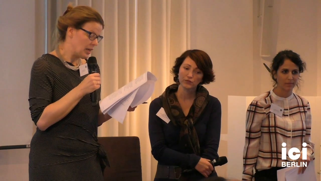 Talk by Ramona Mosse, Maïté Marciano, and Anna Street [4]