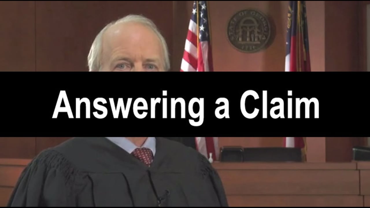 04-Answering a Claim