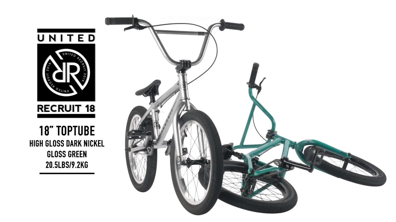 United recruit bmx 18 sale