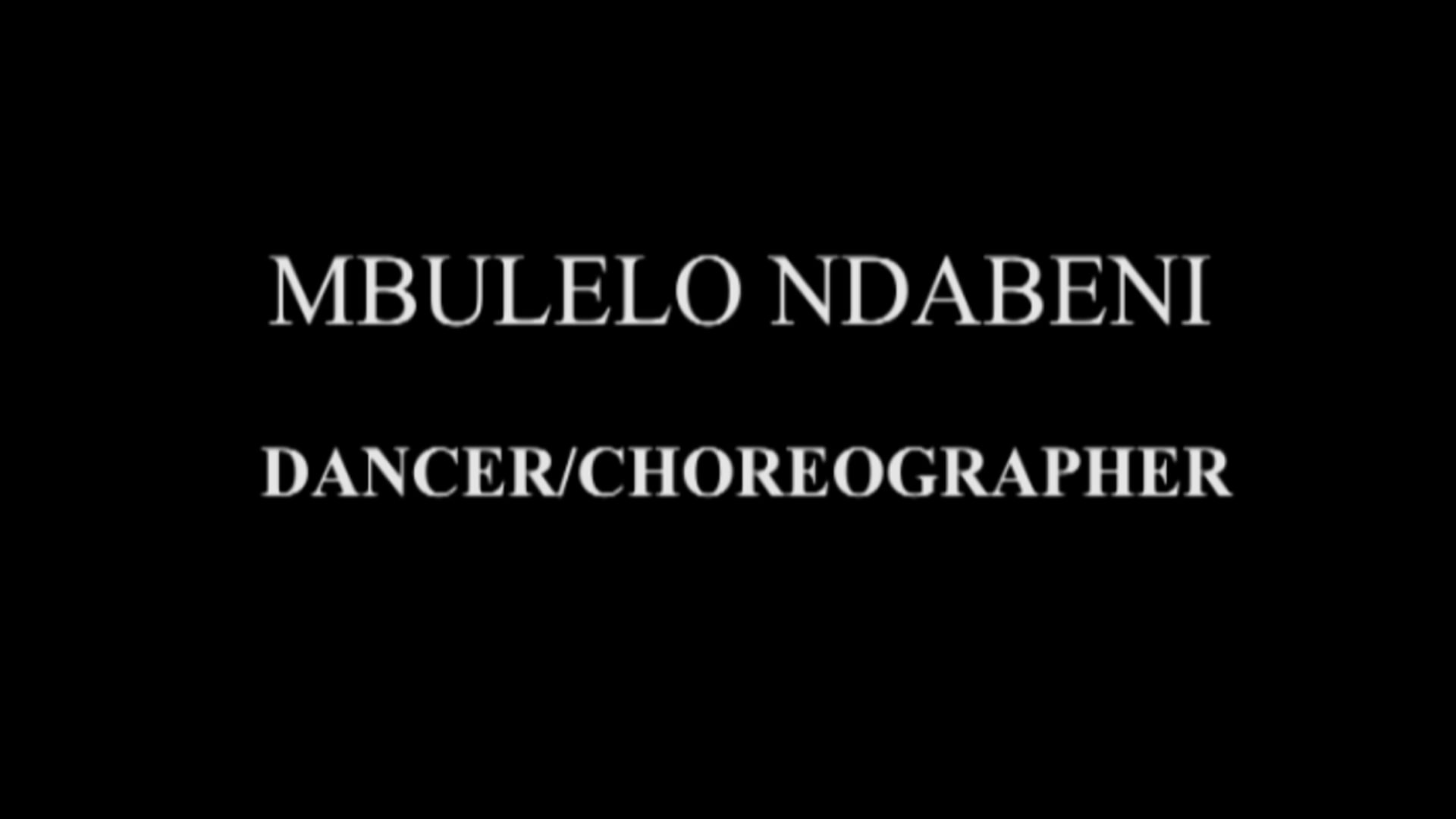 Mbulelo Ndabeni Showreel