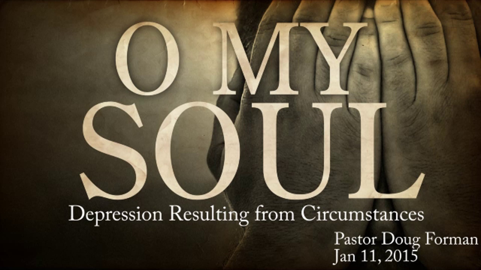 Depression Resulting from Circumstances 1-11-15