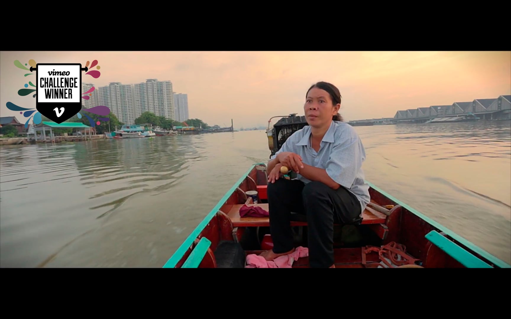 The boat lady of Bangkok - Winner Vimeo WEC
