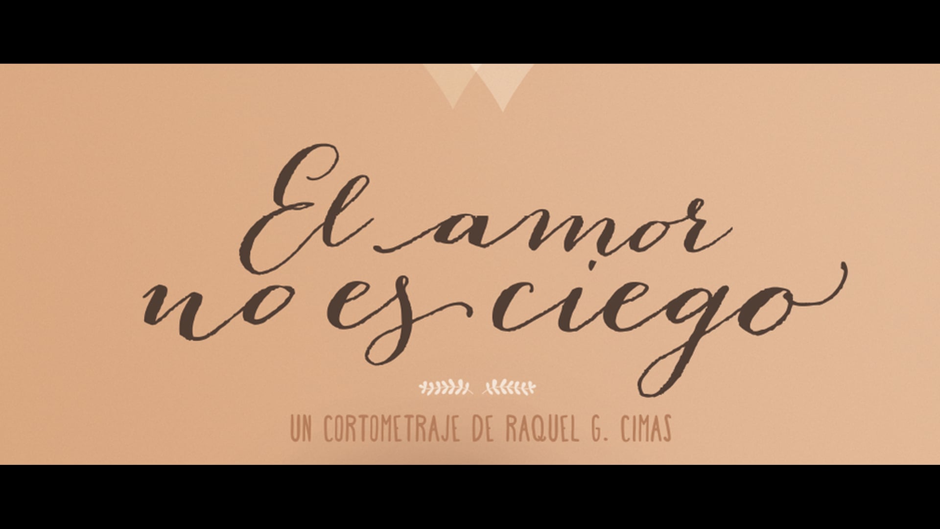 El amor no es ciego