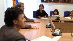 Els alumnes de 3r de l'escola l'Esculapi visiten l'Ajuntament