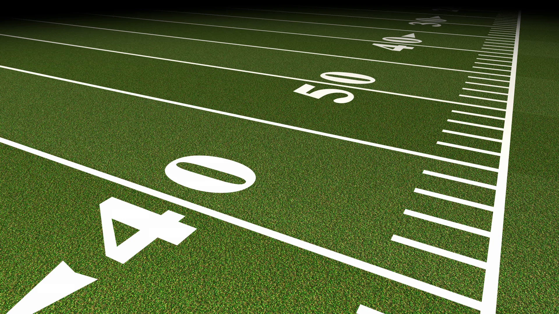 Street Football field. Track & field Art.
