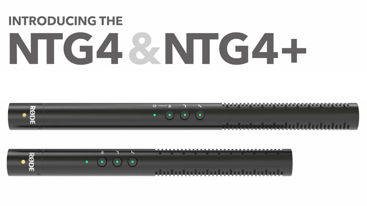 RODE NTG4+ Shotgun Microphone NTG4PLUS B&H Photo Video RODE NTG4+ Shotgun Microphone NTG4PLUS B&H Photo Video