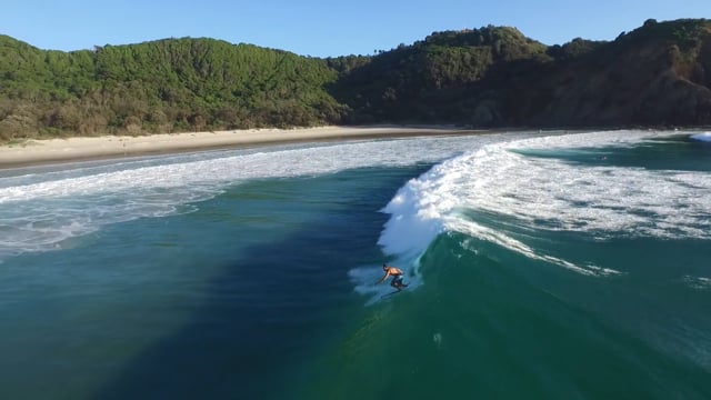 Above Byron Bay from David Trewern
