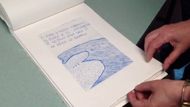 Tecnica dell'acquaforte 'Arte del Libro unaluna' on Vimeo