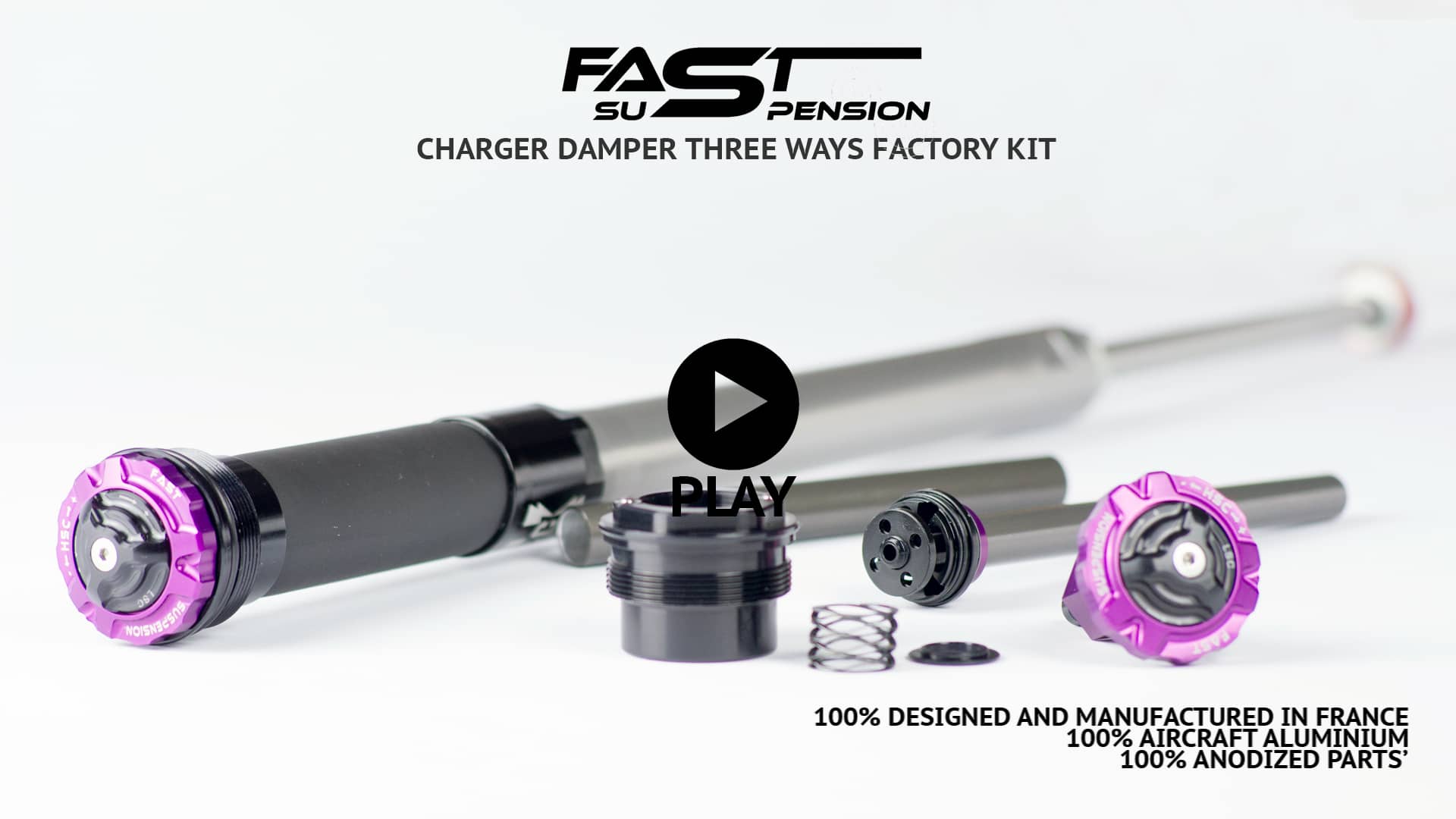 FAST SUSPENSION Charger Damper three ways factory kit on Vimeo