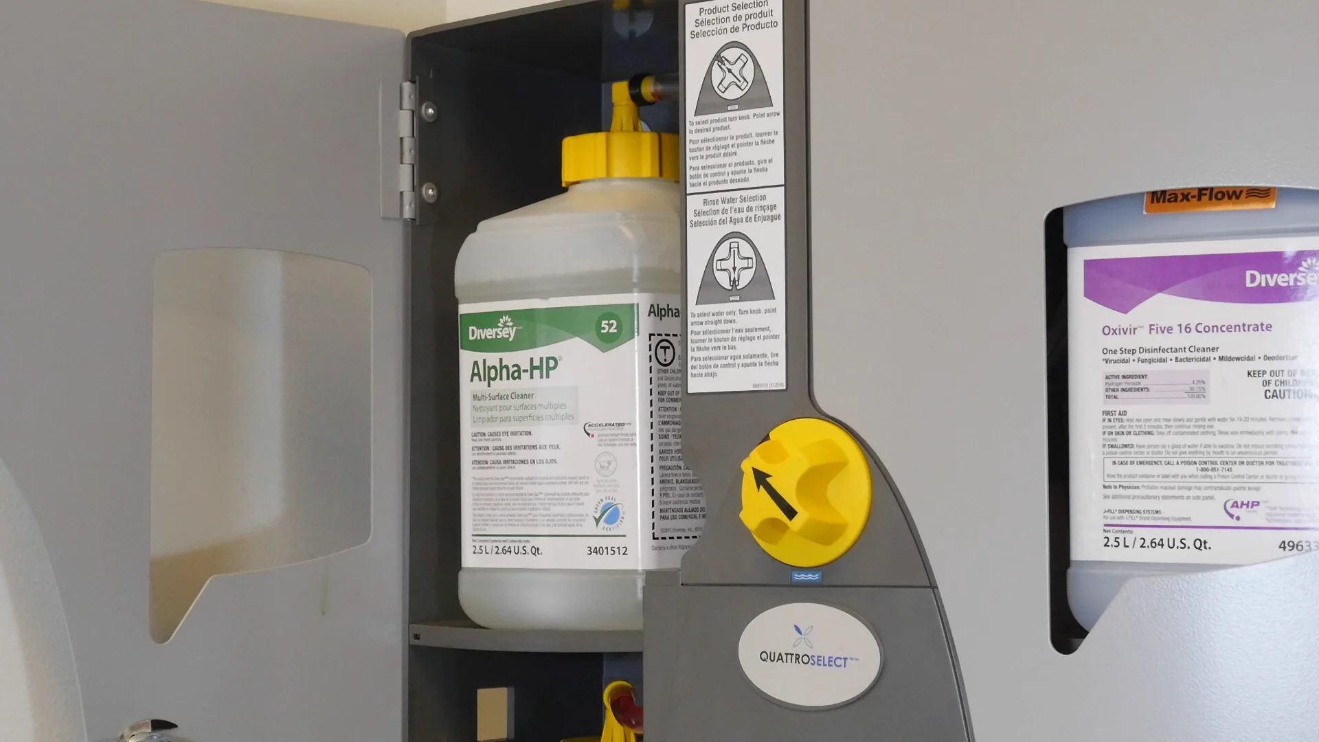 Dispensing JFill Quattro Select Water / Chemical Draw Troubleshooting Diversey