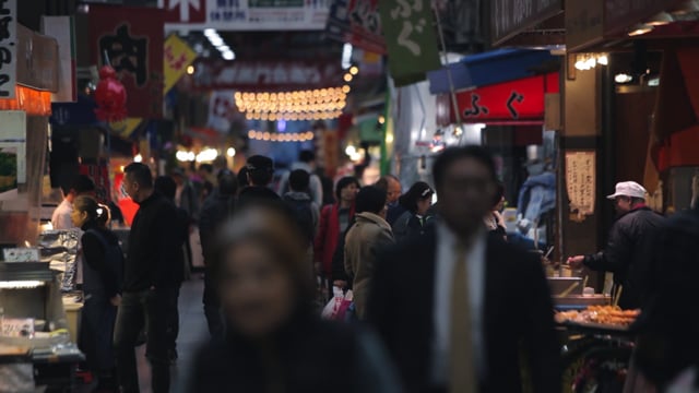 MOVIE「大阪府 黑門市場」