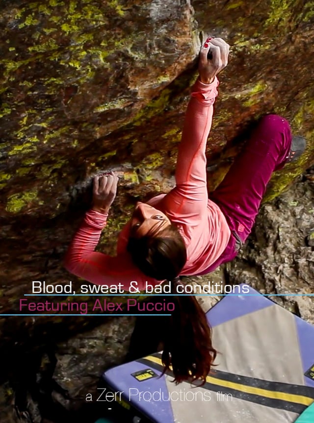 The “Blood, Sweat & Bad Conditions climbing video.
