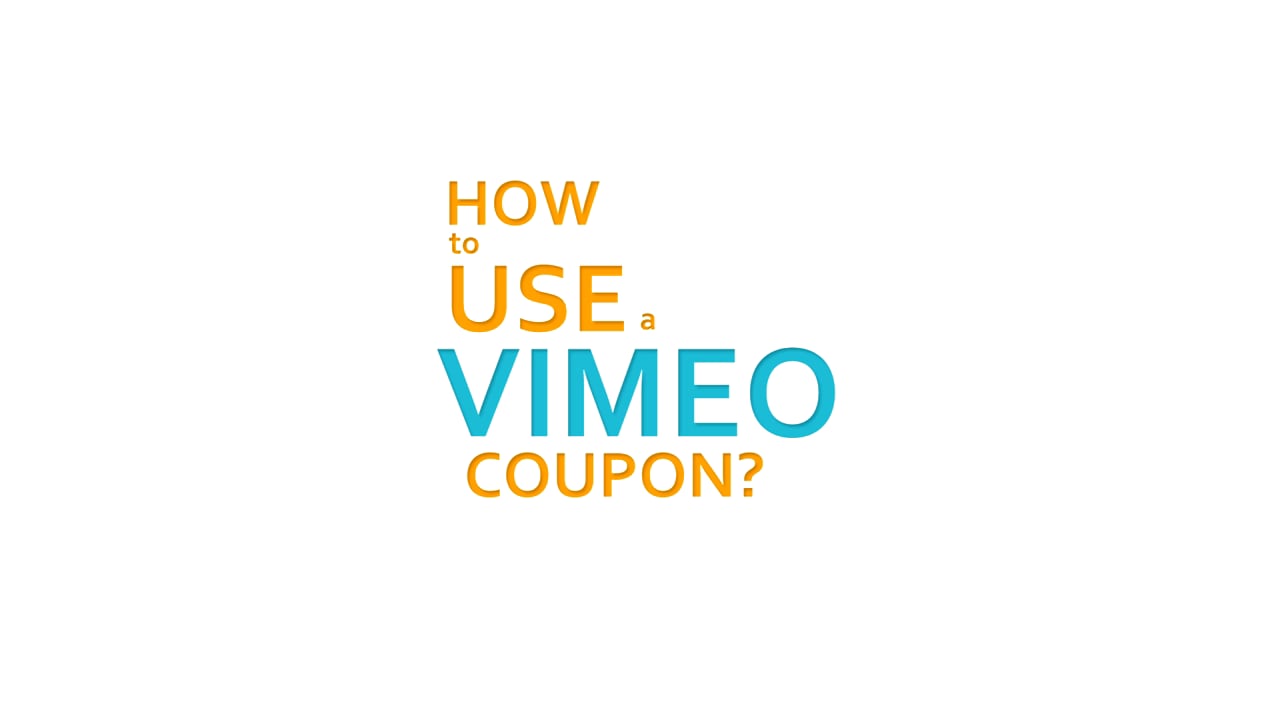 Vimeo Coupon Code, Discount Code & Deals All Verified on Vimeo