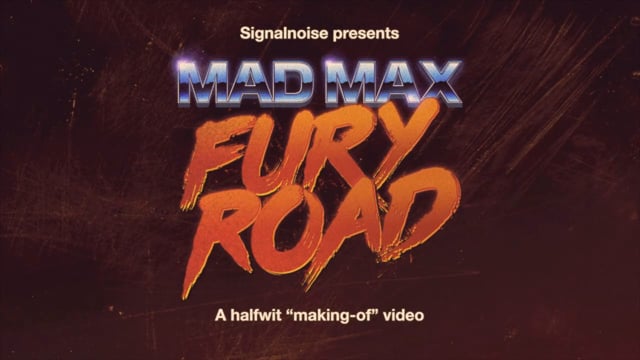 MAD MAX: FURY ROAD title