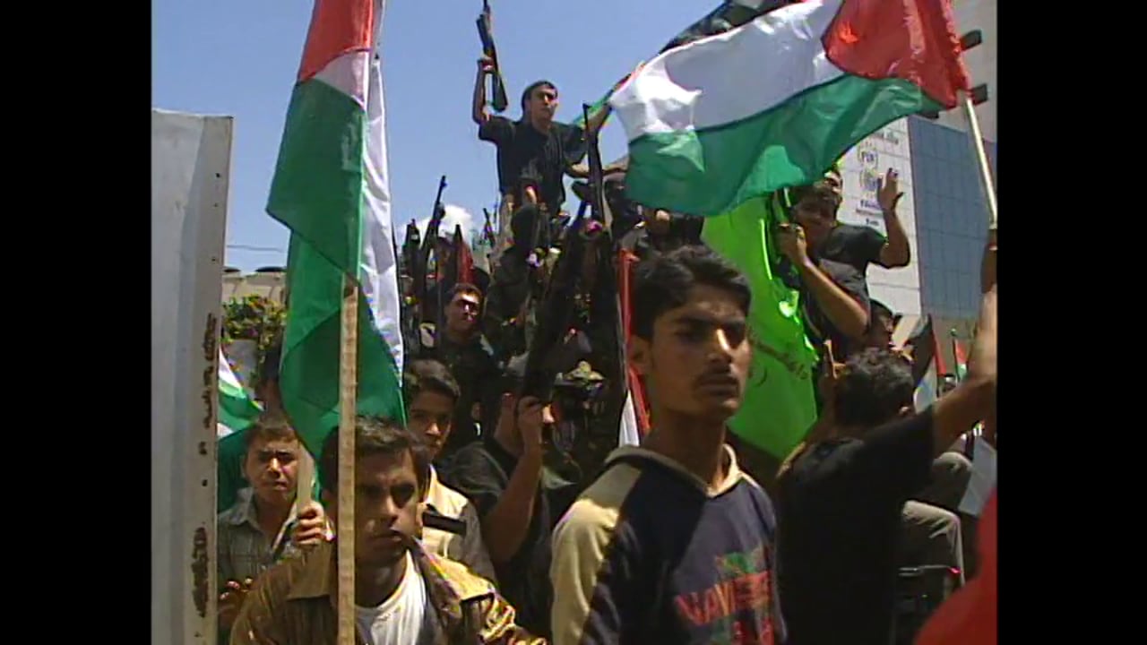 Holy Land 2005 - Gaza - Lets March