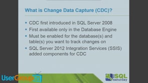 Capture Change and Apply it with CDC & SSIS