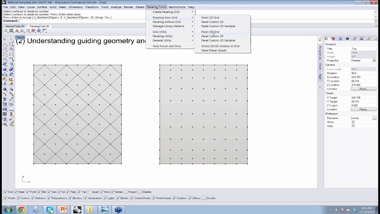 Panelingtools Webinar Course - 07 Panel Layout Options on Vimeo