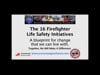 16 Firefighter Life Safety Initiatives