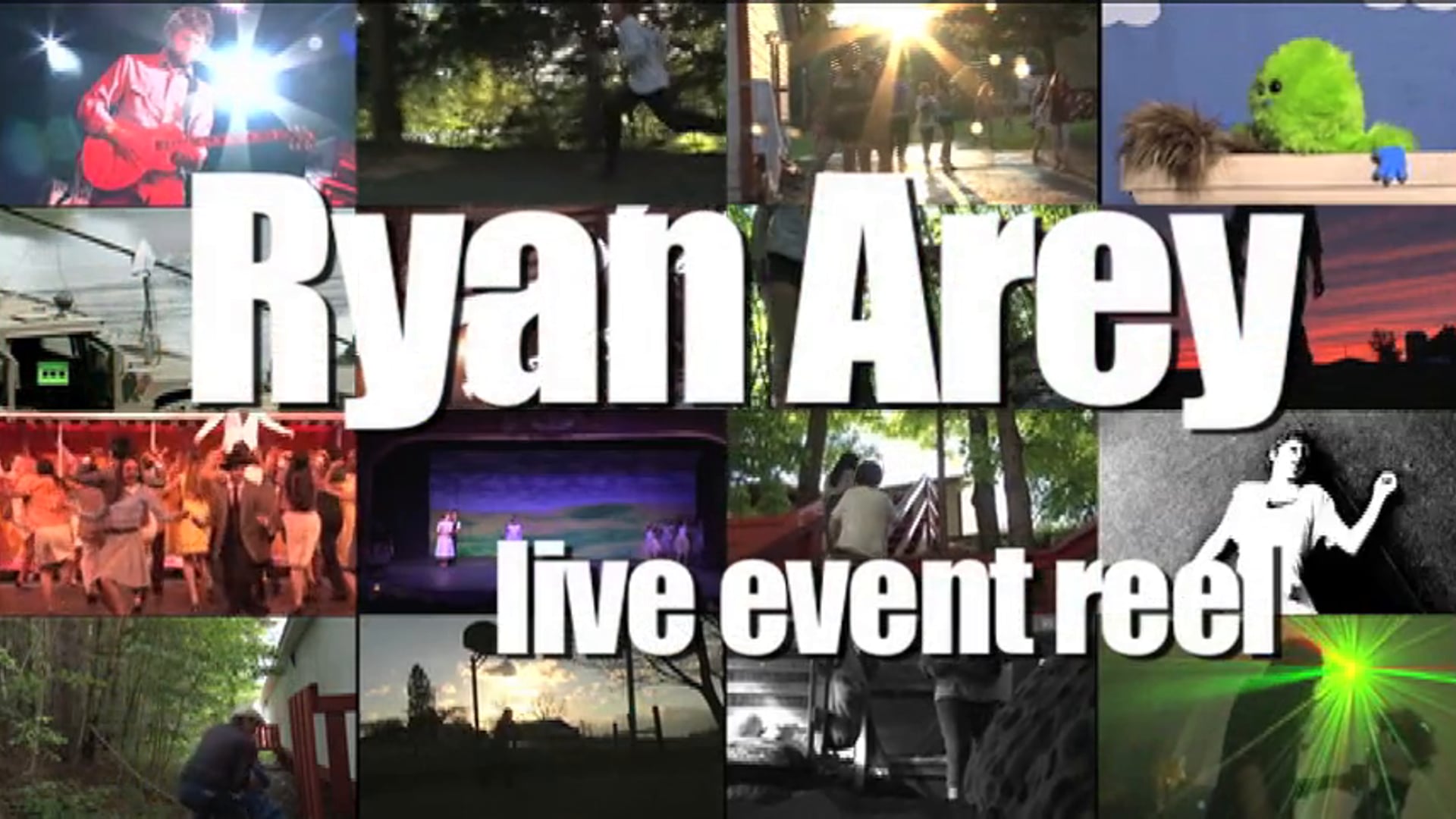 Ryan Arey: Live Event Videography Reel