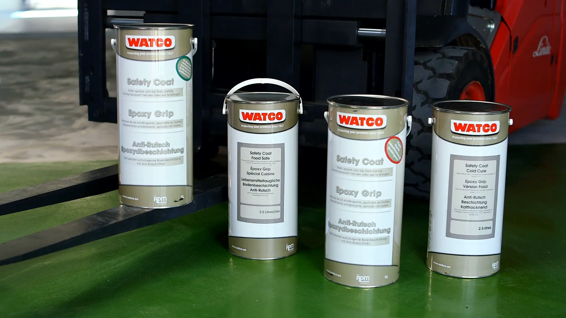 How to make internal concrete anti slip with Watco Safety Coat on